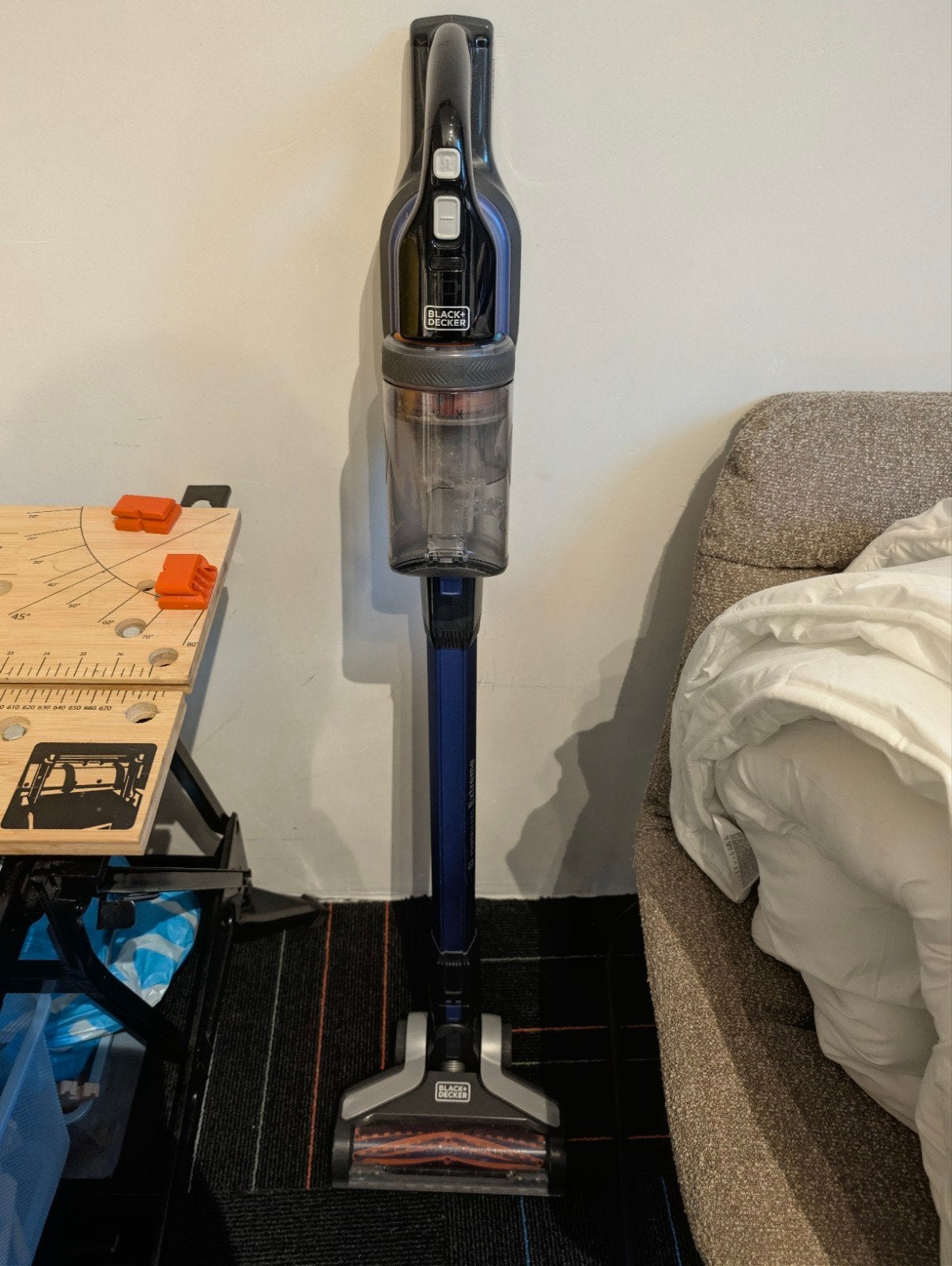 Black en Decker steelstofzuiger Power Series Extreme accu, Ophalen of Verzenden, Zo goed als nieuw