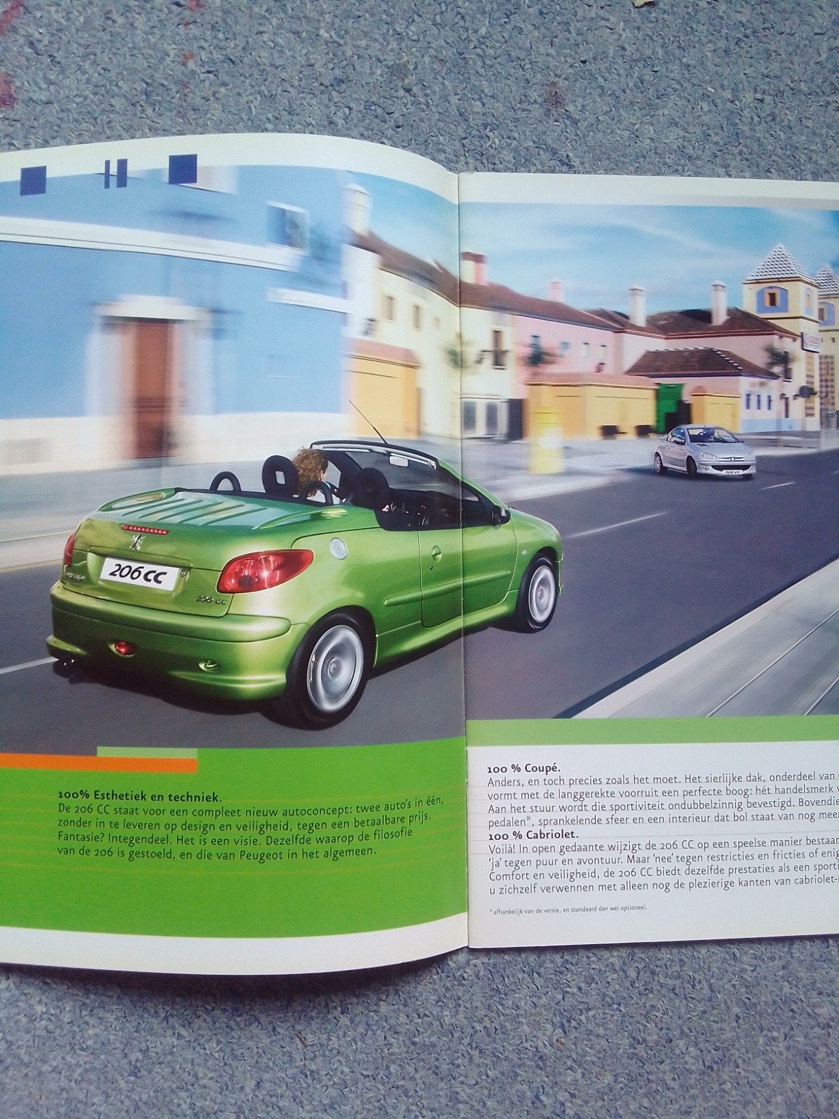 Peugeot 206 CC, Ophalen of Verzenden, Zo goed als nieuw, Peugeot