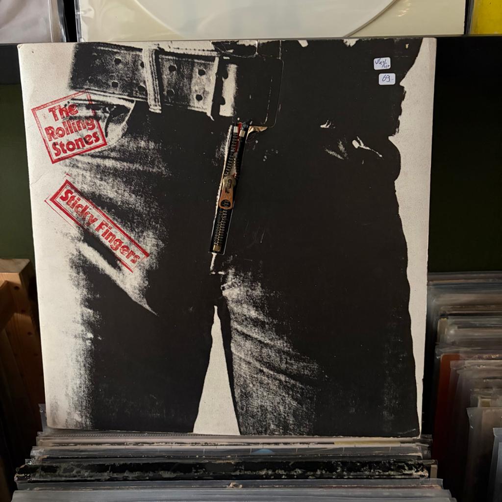 The Rolling Stones - Sticky Fingers, Cd's en Dvd's, Vinyl | Rock, Gebruikt, Originele persing, Ophalen of Verzenden, 1970 - 1979