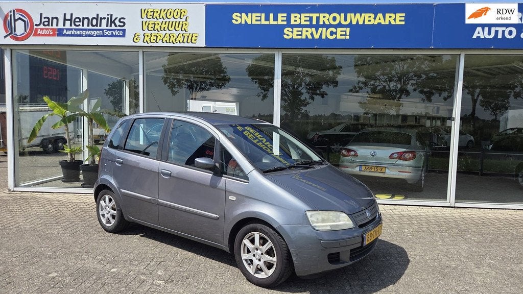 Fiat Idea 1.4-16V Dynamic, Voorwielaandrijving, Gebruikt, Idea, 400 kg