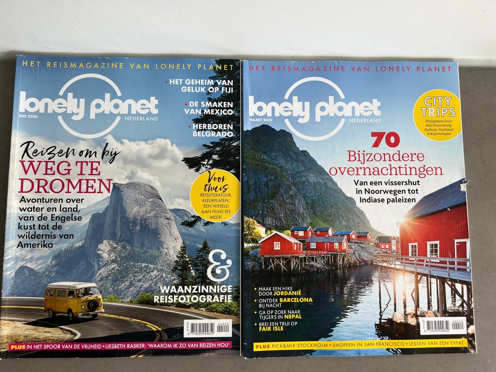 Lonely Planet Magazines Maart & Mei 2020 Edities, Gelezen, Lonely Planet, Ophalen of Verzenden, Europa