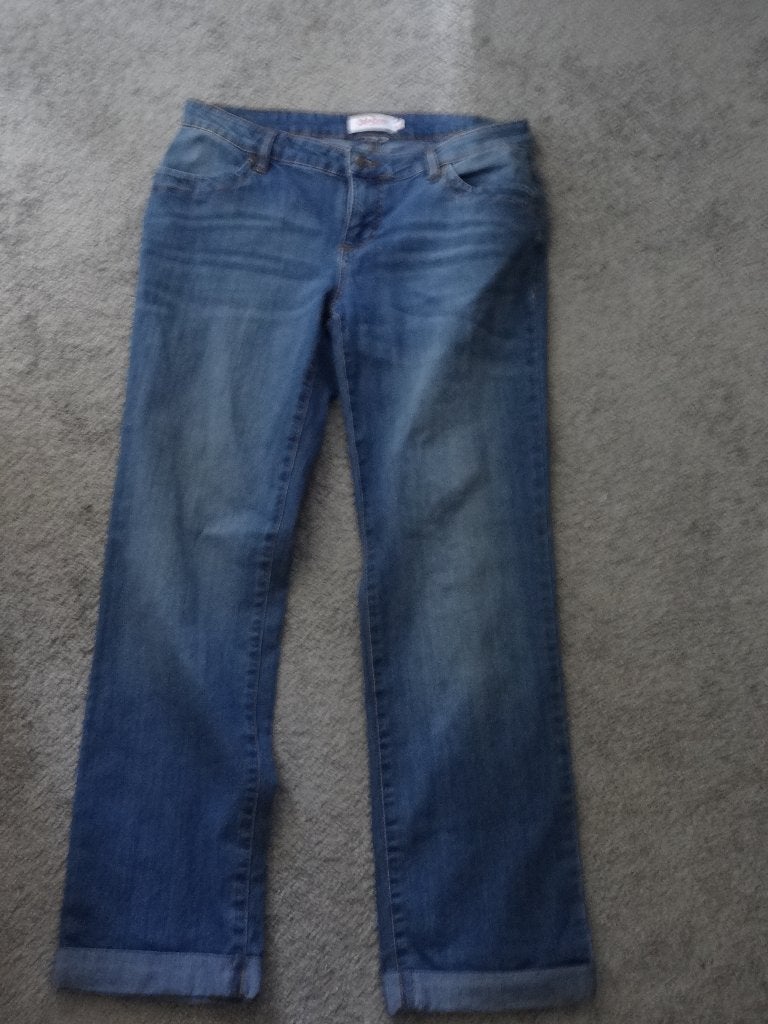 Jeans met omslag van John Baner maat 42, Blauw, John Baner, Ophalen of Verzenden, Zo goed als nieuw