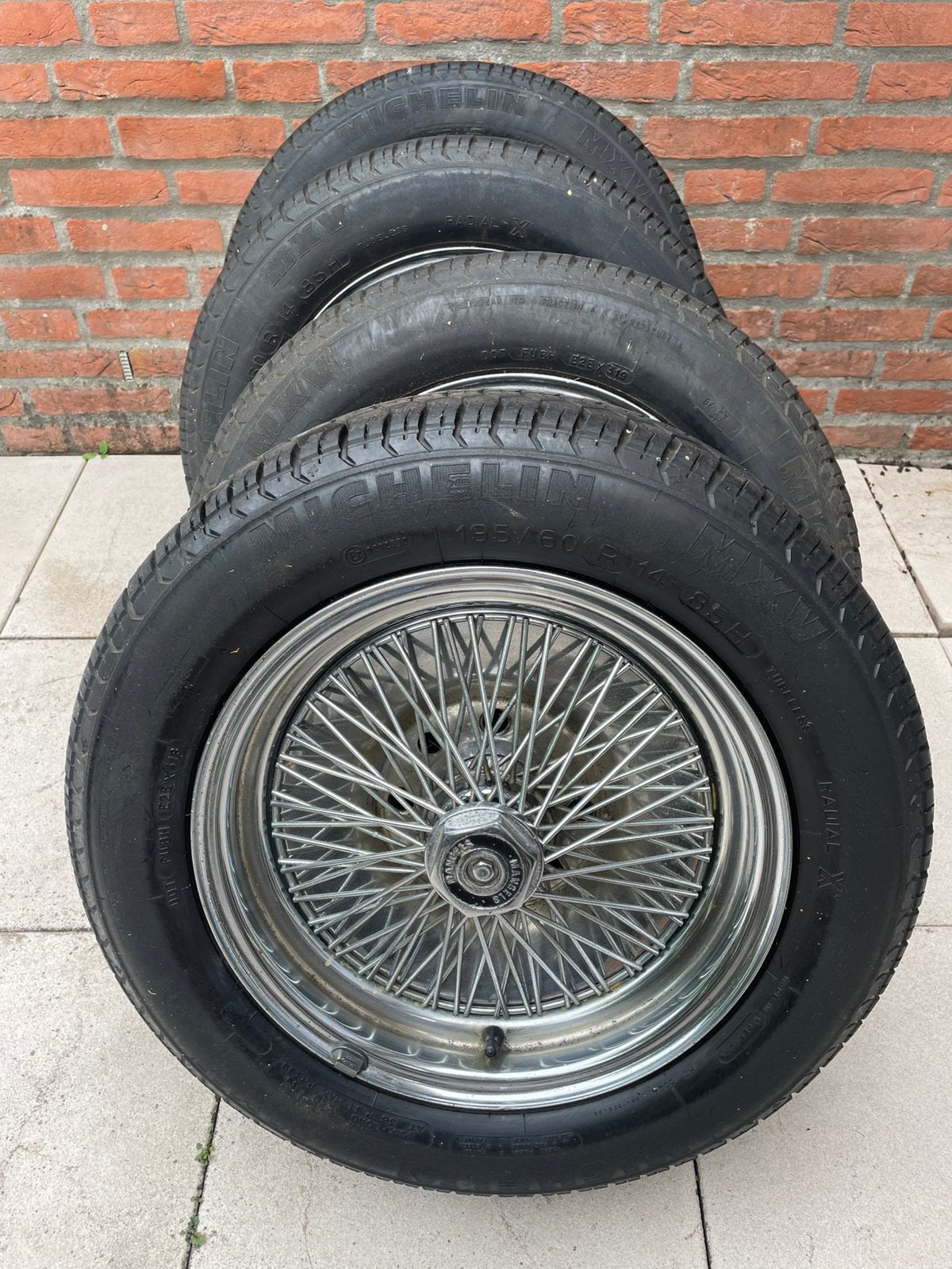 Originele Mangels spaakvelgen 14 inch VW kever, Auto-onderdelen, Ophalen of Verzenden, Volkswagen