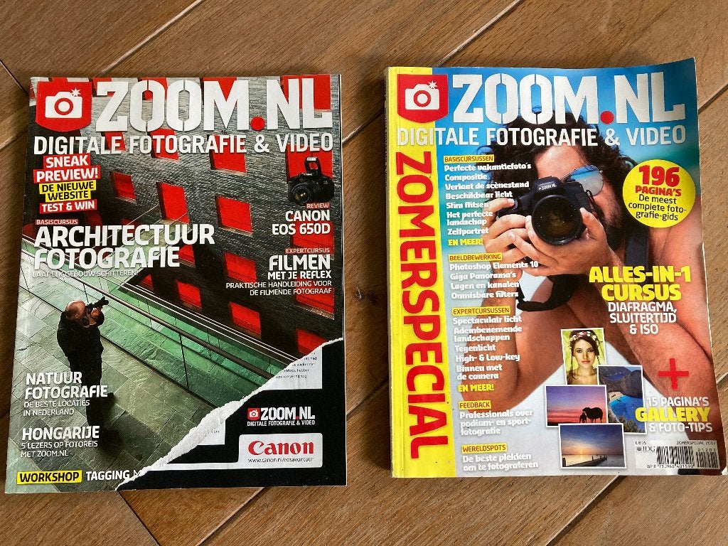 📸 2x ZOOM 2012, Ophalen of Verzenden, Gelezen, Fotografie algemeen