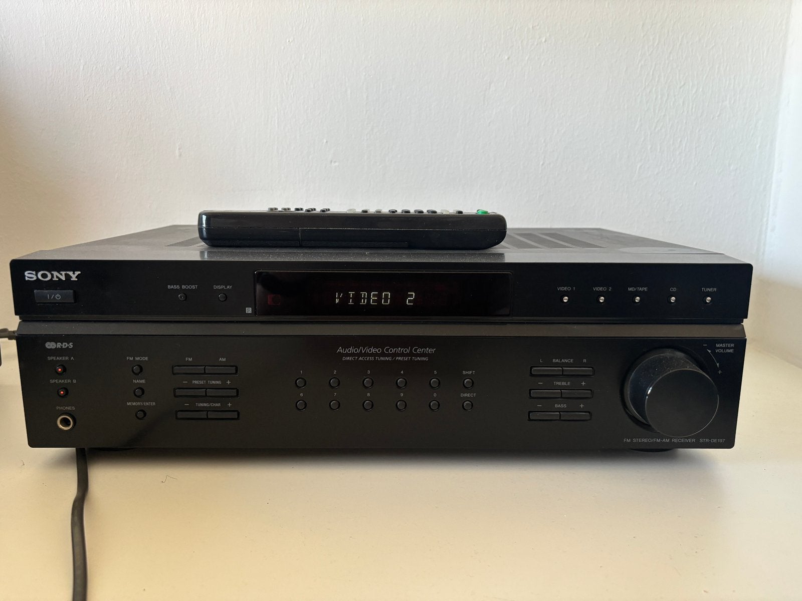 Sony versterker, Ophalen, Gebruikt, Sony