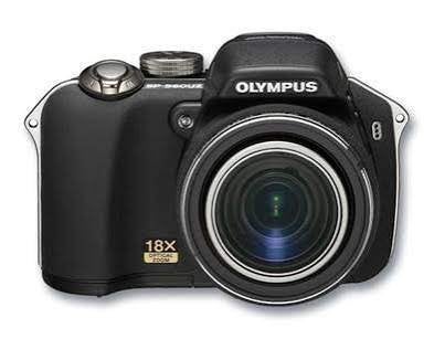 Olympus SP-560 UZ 18 x optical zoom 8MP groothoek vanaf 27mm, 8 megapixels, Gebruikt, Handleiding, Ingebouwde flitser