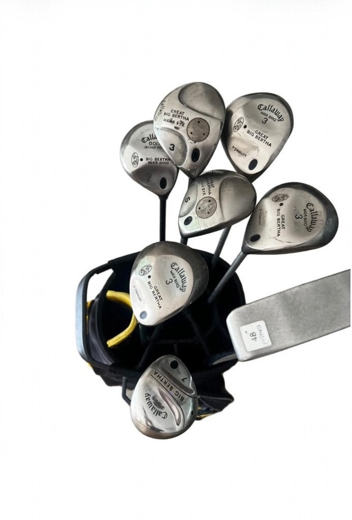 Callaway woods, PING putter , PowaKaddy trolley bag, Ophalen, Gebruikt, Overige typen, Overige merken