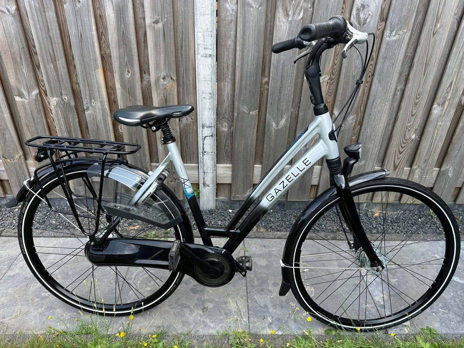 Gazelle Chamonix comfort damesfiets maat 53 cm, Ophalen, Versnellingen, 56 cm of meer, Zo goed als nieuw