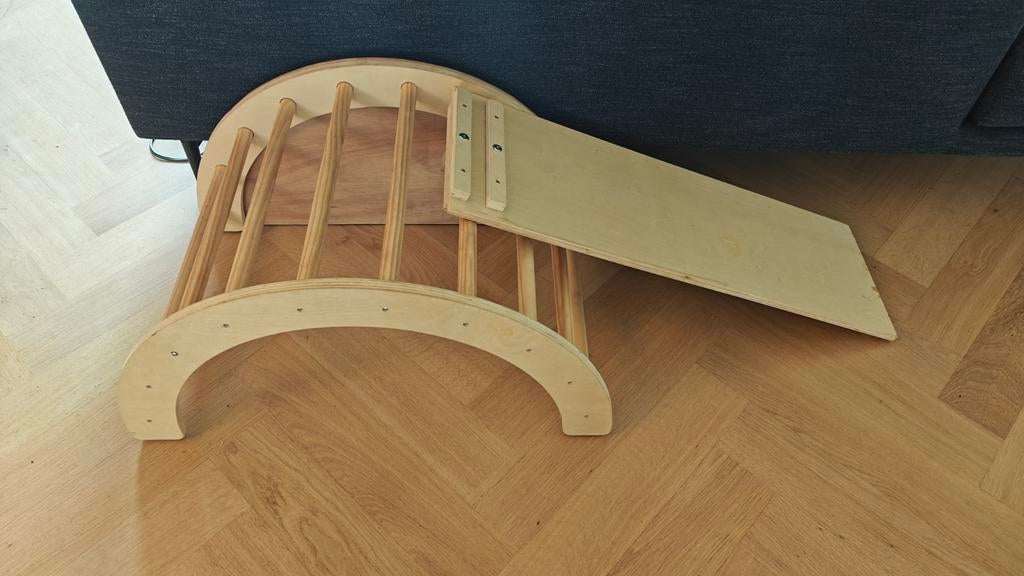 klimrek klimbbog met glijbaan, loopplank en tafelblad, Kinderen en Baby's, Ophalen, Gebruikt, Overige typen, Aanbouwonderdeel