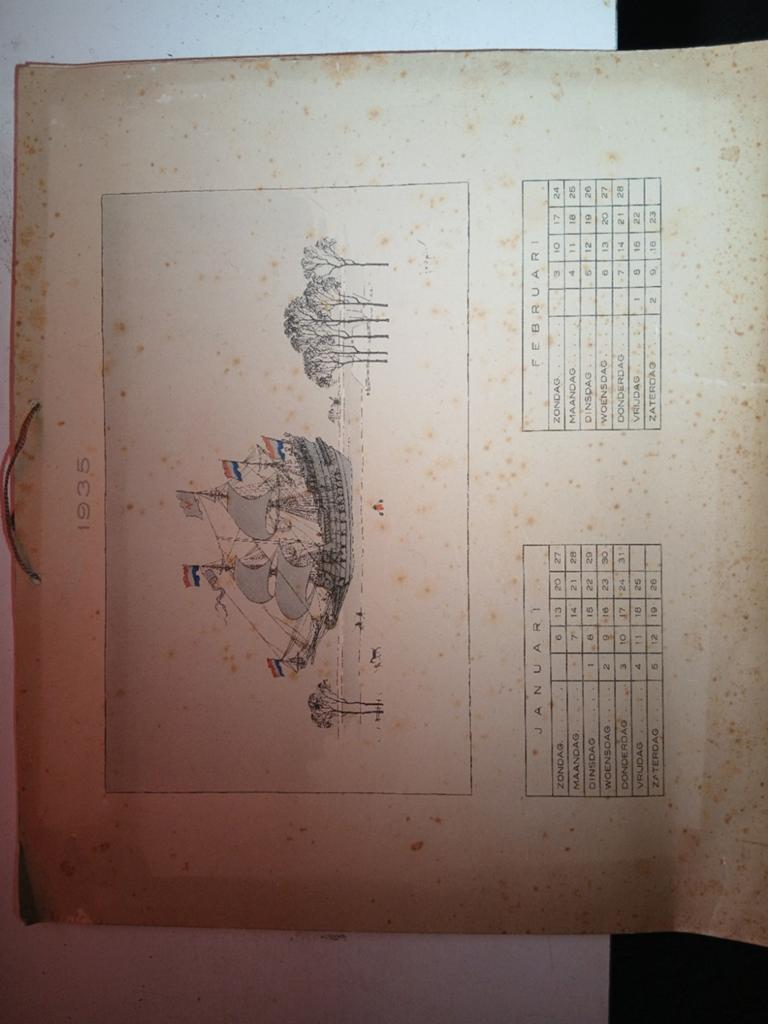 Oud tijdschrift/kalender uit 1935, Boeken, Tijdschriften en Kranten, Ophalen of Verzenden, Gelezen, Overige typen