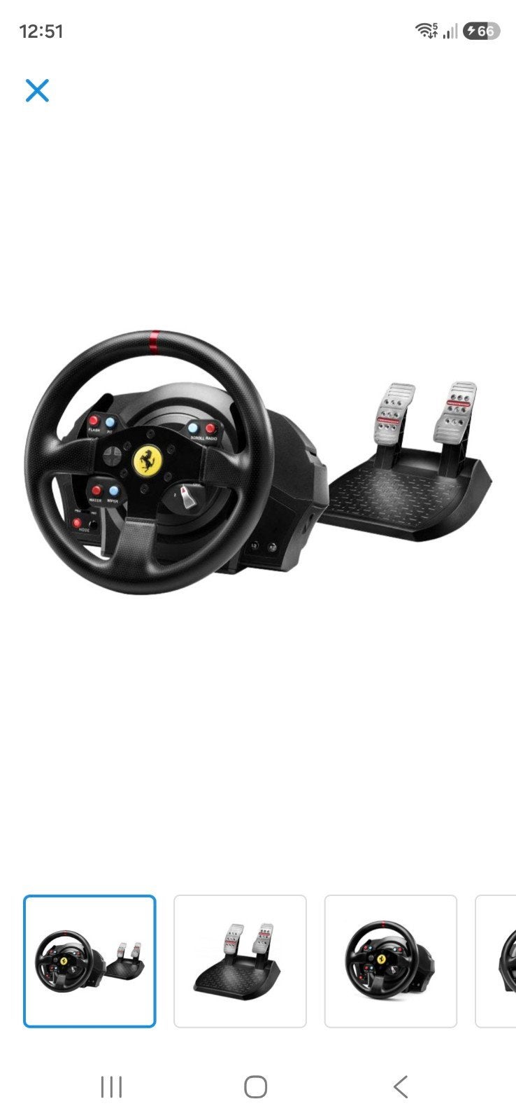 Next Level GT-Lite + Thrustmaster T300, Racestoel, Force feedback, Zo goed als nieuw, Playseat