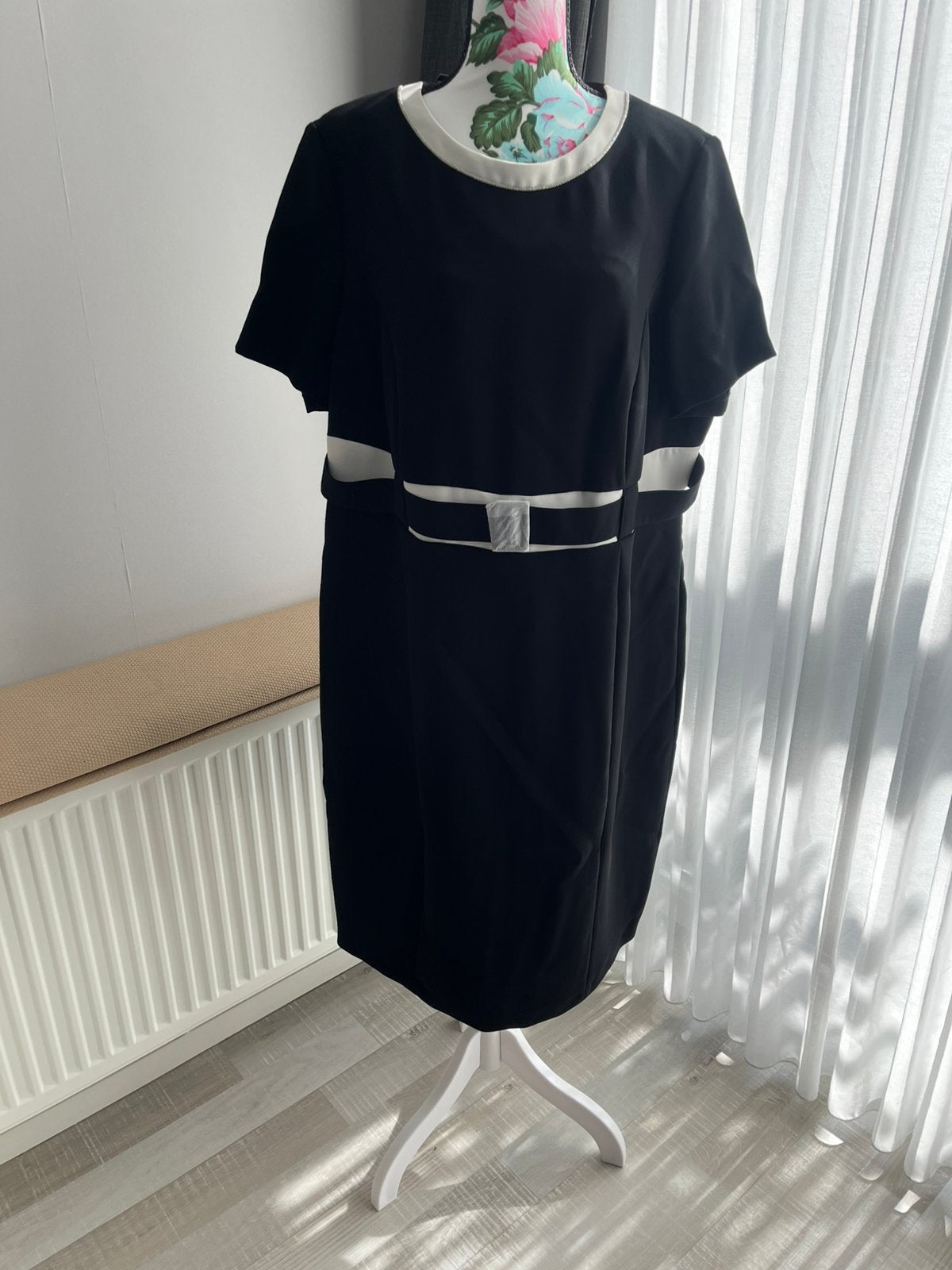 Madeleine jurk maat 48, Ophalen of Verzenden, Zo goed als nieuw, Maat 46/48 (XL) of groter, Onder de knie