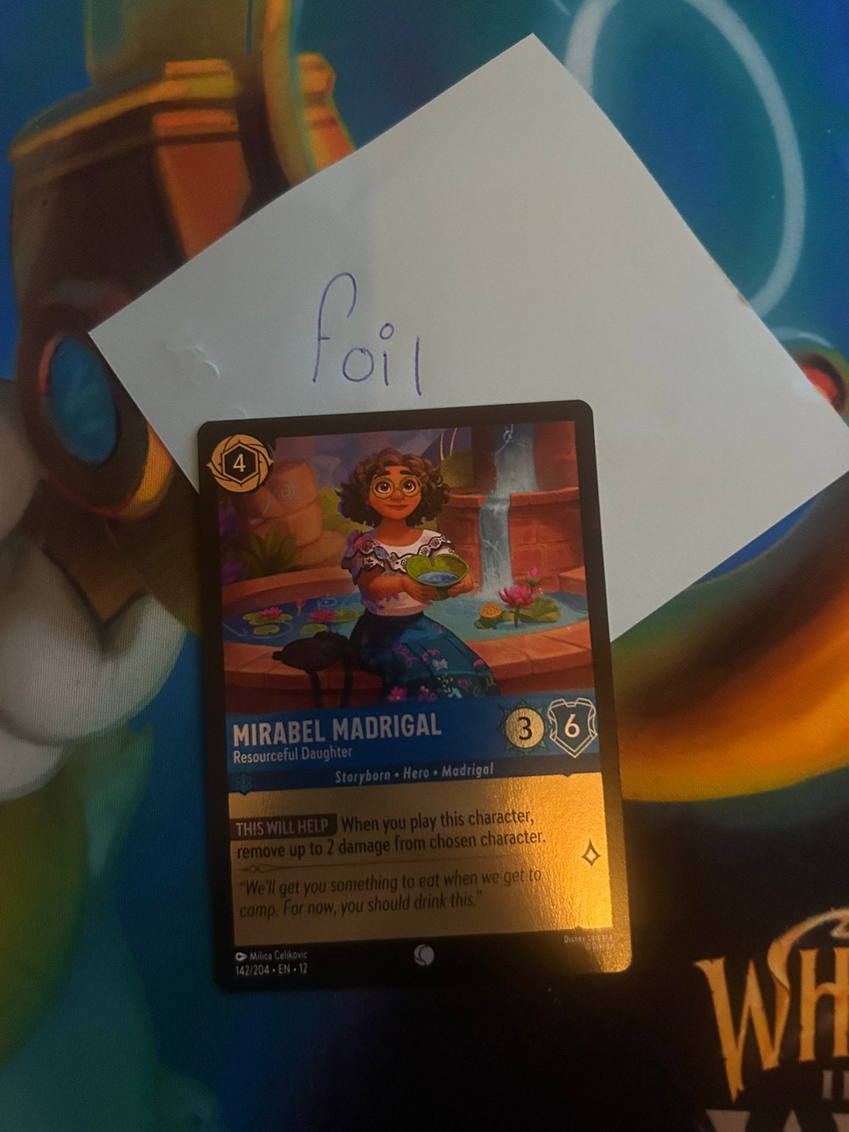 Mirabel madrigal resourceful daughter foil, Ophalen of Verzenden, Nieuw