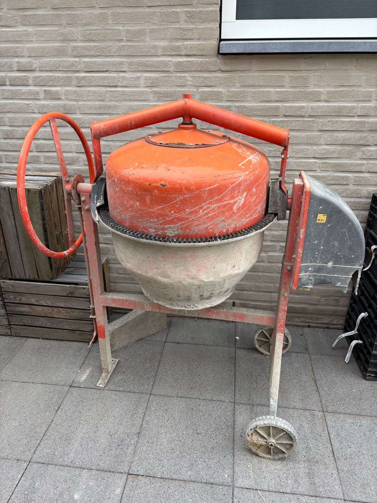 Betonmolen, Doe-het-zelf en Verbouw, Betonmolens, Ophalen, Gebruikt