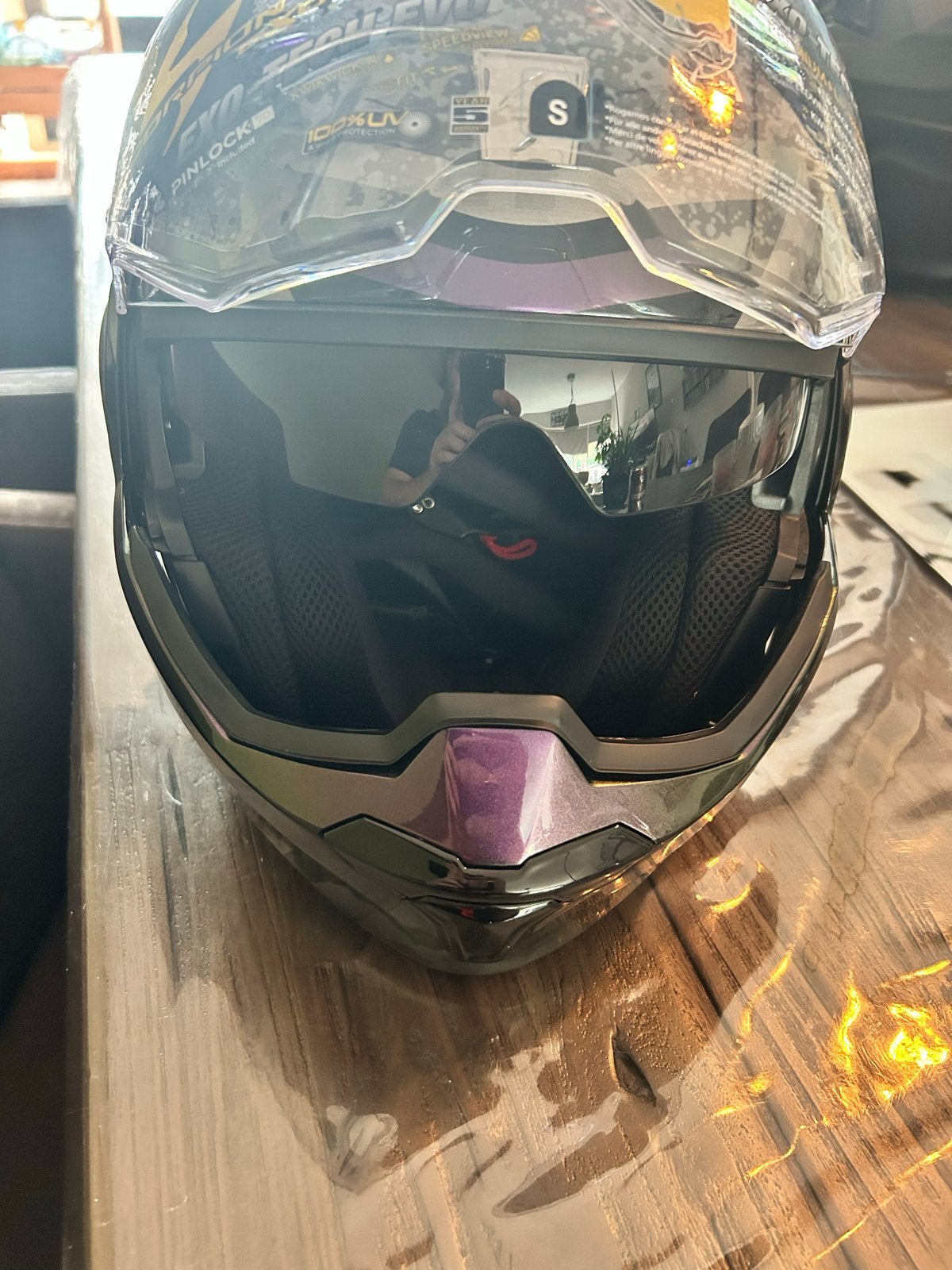 Scorpion EXO-TECH EVO systeemhelm - Nieuw, maat S, Overige merken, Systeemhelm, Ophalen of Verzenden, Nieuw zonder kaartje