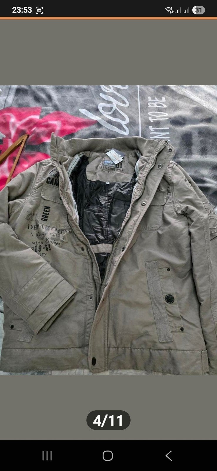 jas camp david, Ophalen of Verzenden, Zo goed als nieuw, Maat 56/58 (XL)