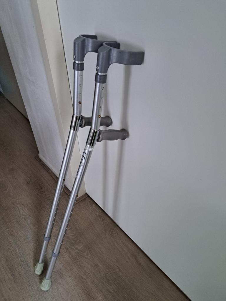 Krukken, volle lengte 95 cm, Ophalen of Verzenden