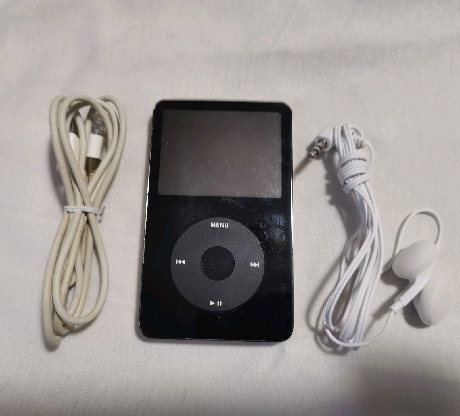 Apple iPod Classic 30GB Zwart - Model A1136 met oplaadsnoer, Classic, Zwart, Refurbished, Ophalen of Verzenden