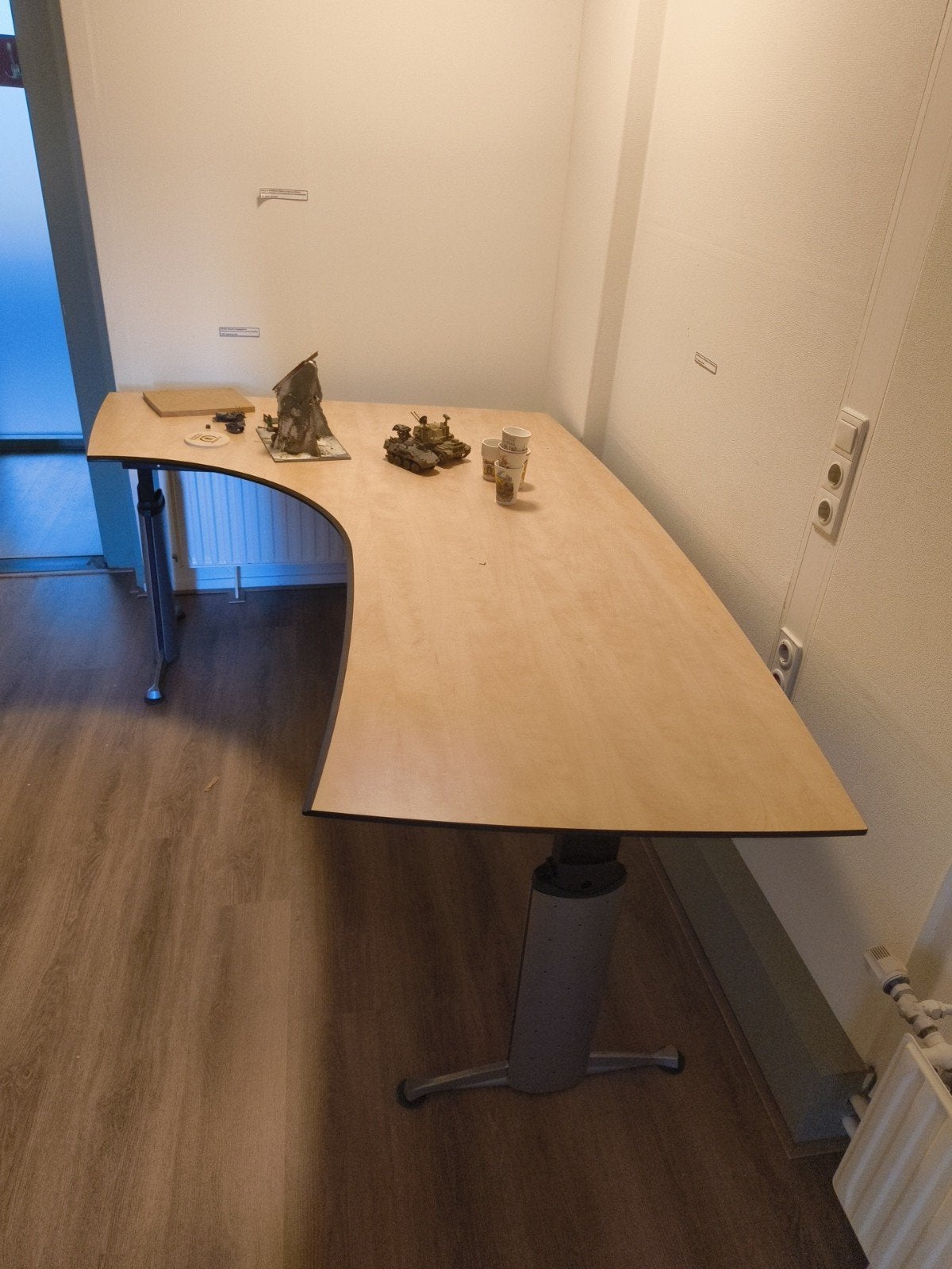 Hoek buro, Huis en Inrichting, Bureaus, Ophalen, In hoogte verstelbaar, Gebruikt
