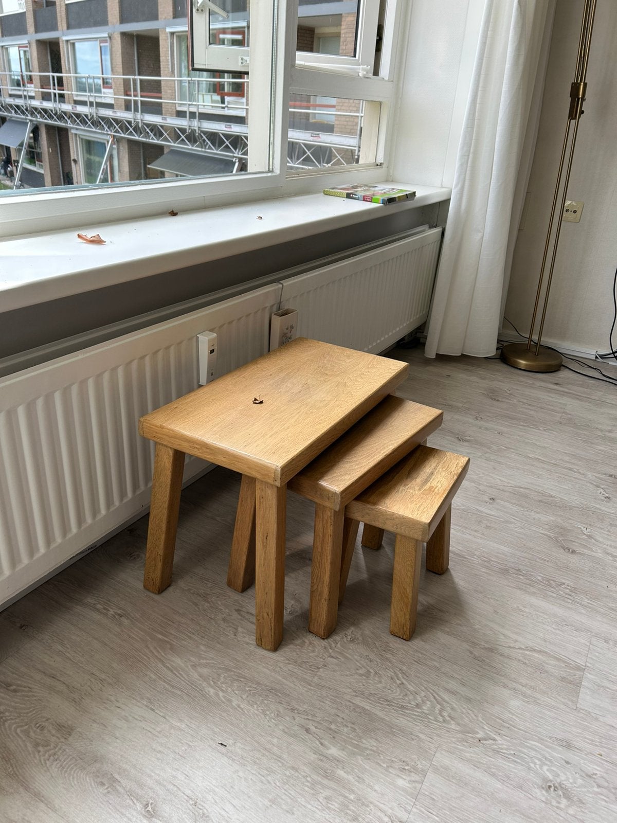 Bijzettafeltjes, Ophalen, Gebruikt, Rechthoekig, Hout