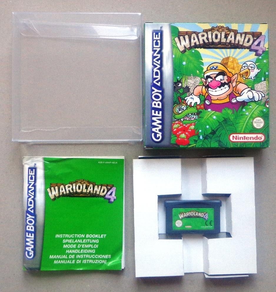 Warioland 4 voor de Gameboy Advance Compleet, Spelcomputers en Games, Avontuur en Actie, Gebruikt, 1 speler, Ophalen of Verzenden