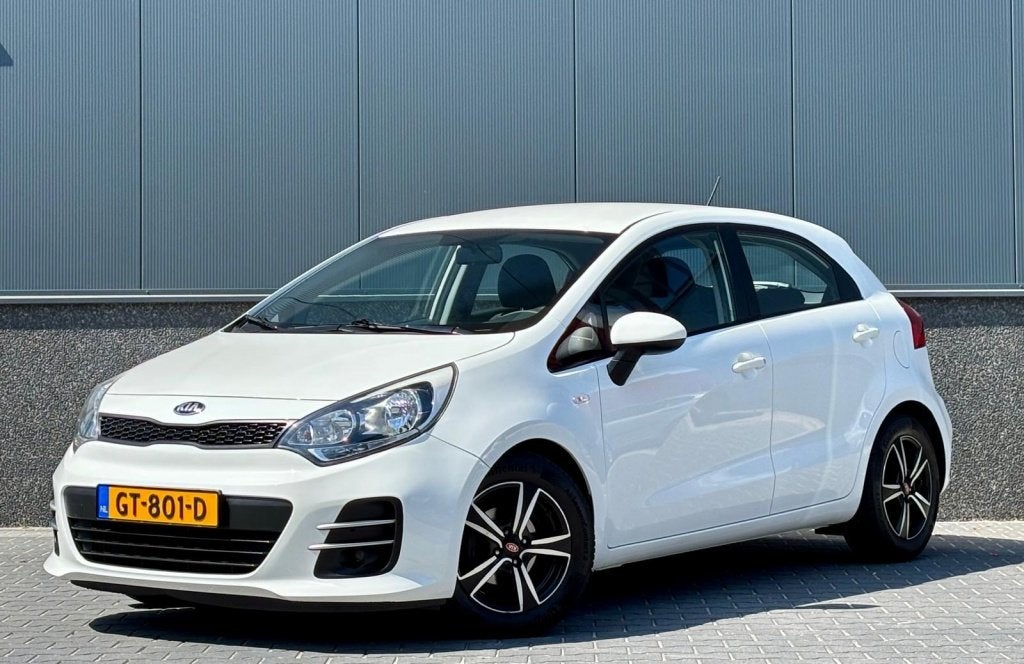 Kia Rio 1.2 CVVT ComfortL. Airco | 5-deurs | NAP (bj 2015), 21 km/l, 1027 kg, 450 kg, Euro 6