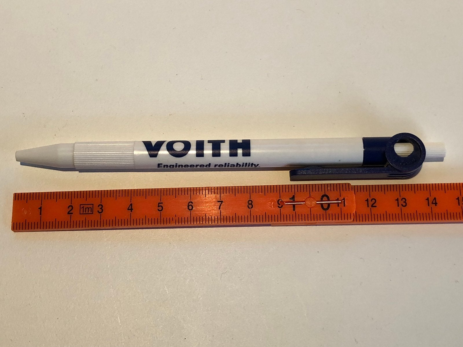 Pen Voith Retarder, Ophalen of Verzenden, Gebruikt, Balpen, Met reclame