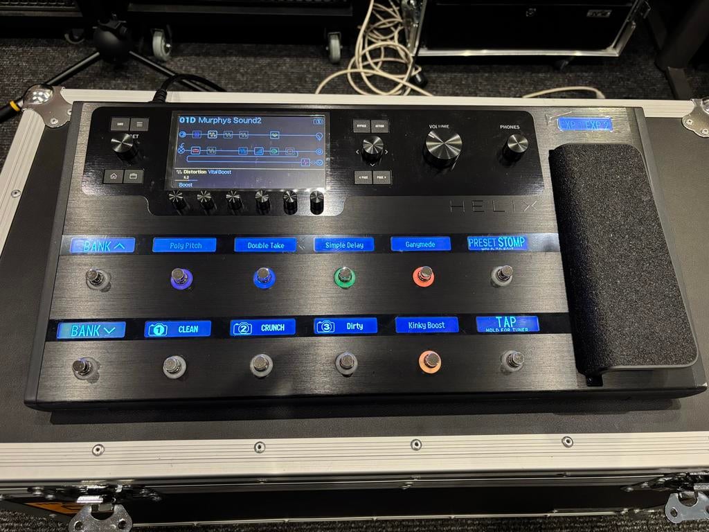 Line 6 Helix Floor - Multi-effect Processor voor Gitaar, Muziek en Instrumenten, Ophalen, Zo goed als nieuw, Multi-effect