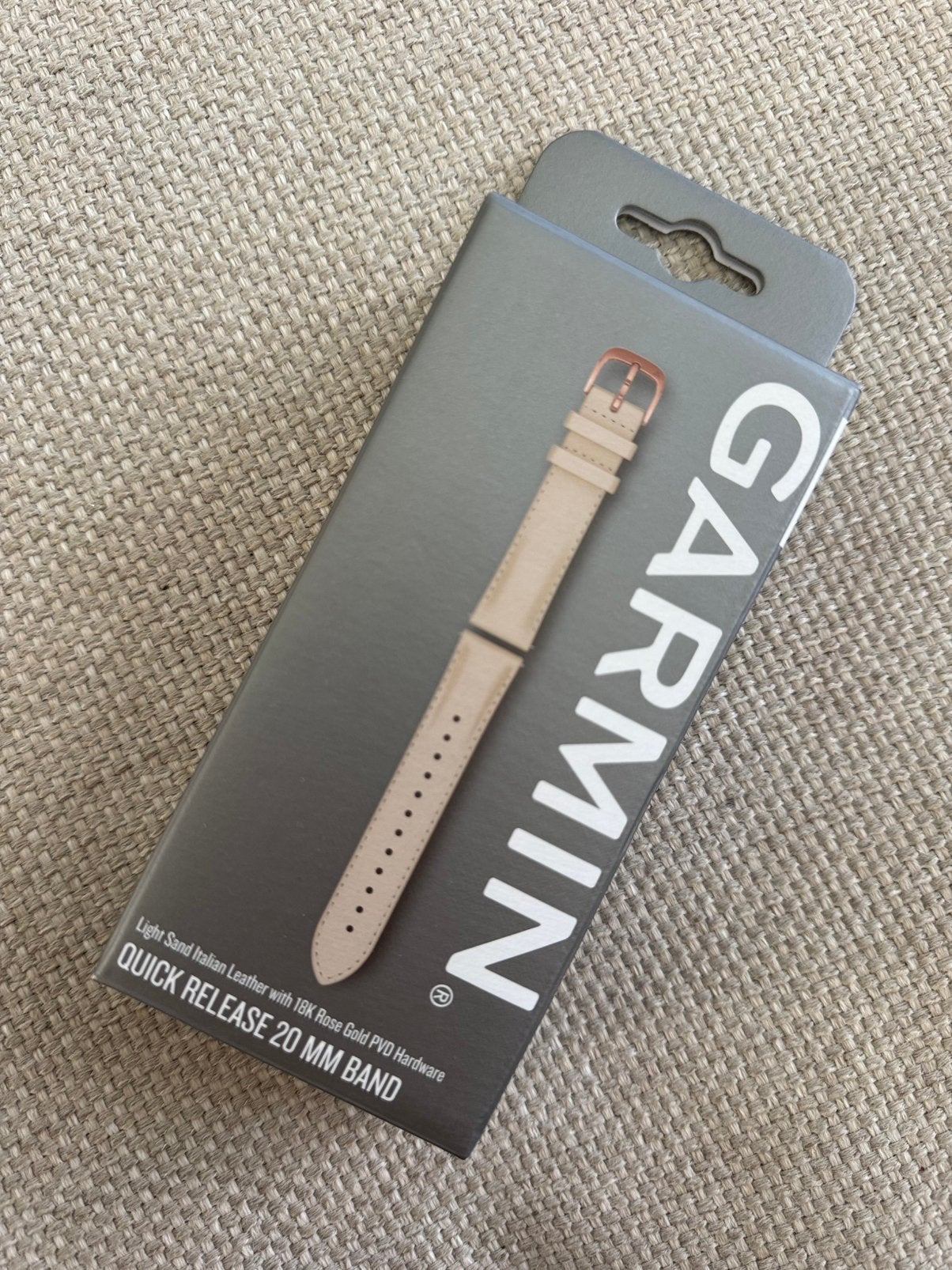 Garmin polsbandje 20MM, Ophalen, Zo goed als nieuw, Roze, Android