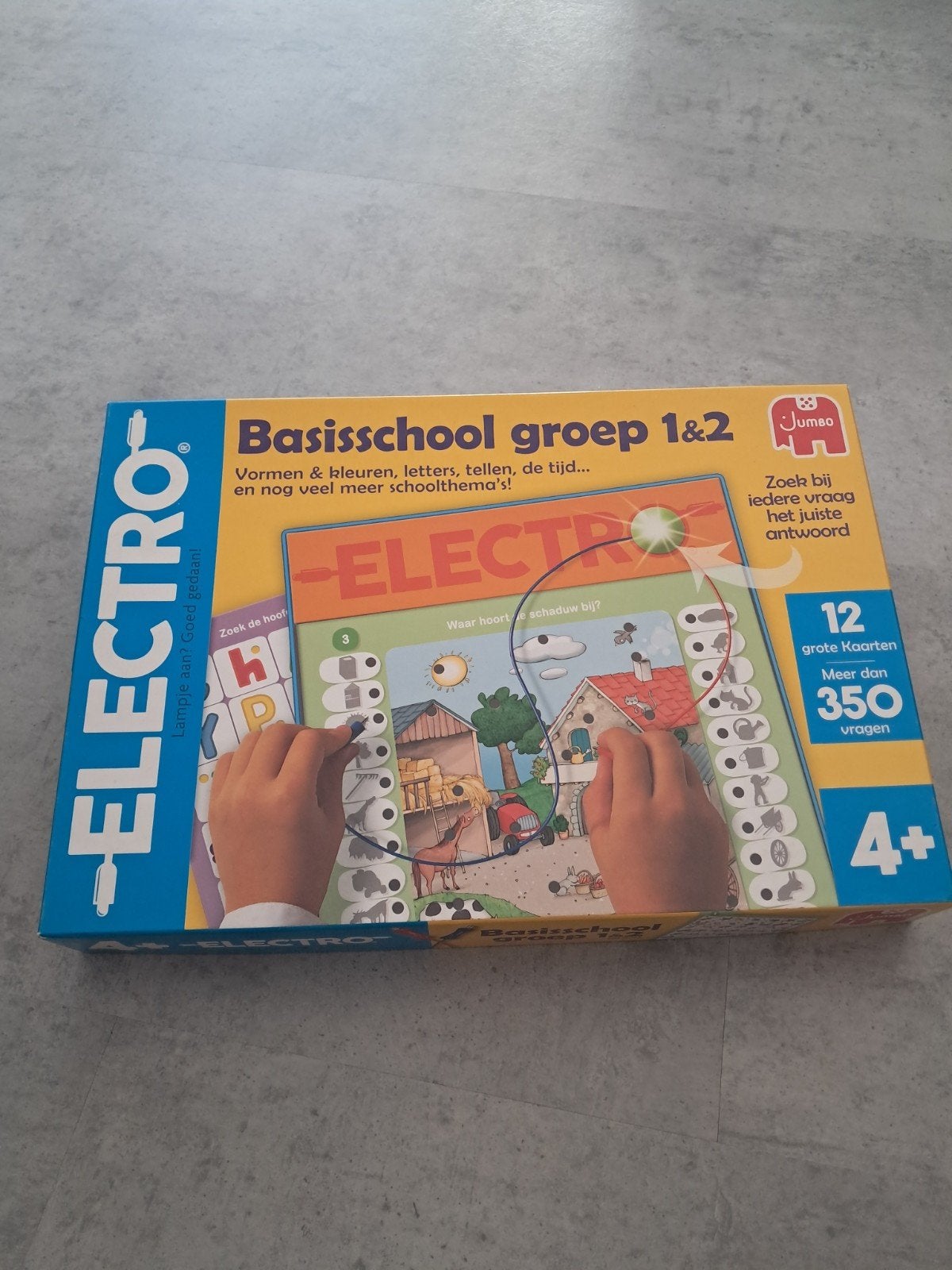Jumbo Electro Basisschool Groep 1&2 Educatief Spel, Hobby en Vrije tijd, Een of twee spelers, Ophalen, Zo goed als nieuw, Jumbo