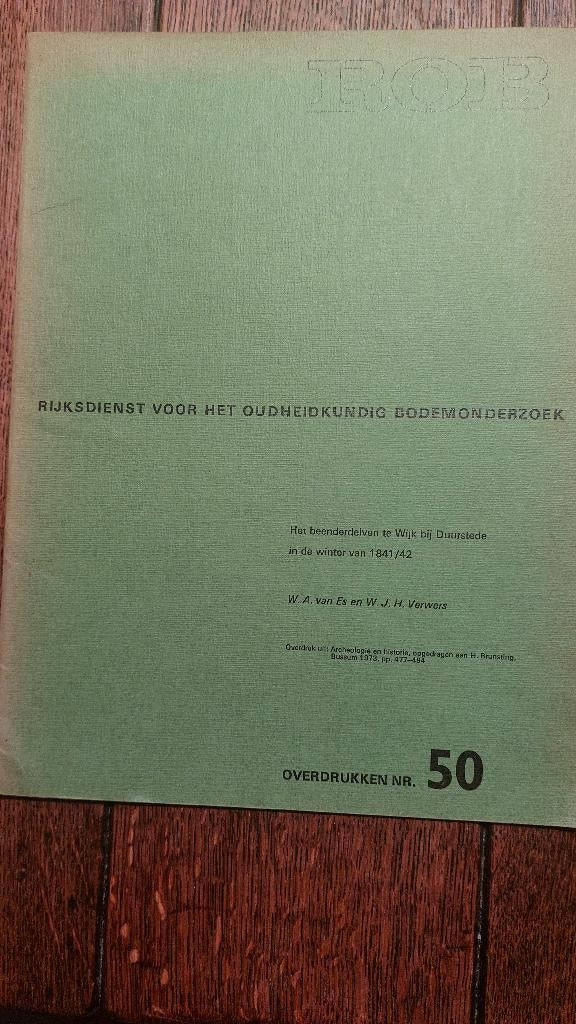 oudheidkundig bodemonderzoek: Wijk bij Duurstede + Dorestad, Ophalen of Verzenden, 20e eeuw of later, Gelezen