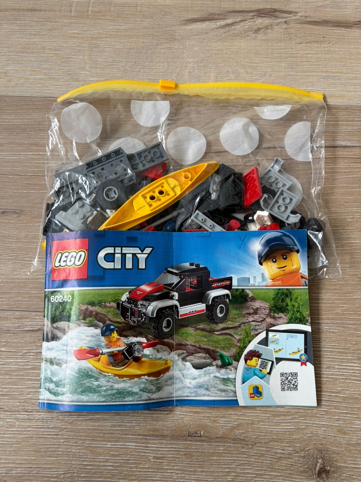 Lego City Kajak avontuur 60240, Ophalen of Verzenden, Zo goed als nieuw
