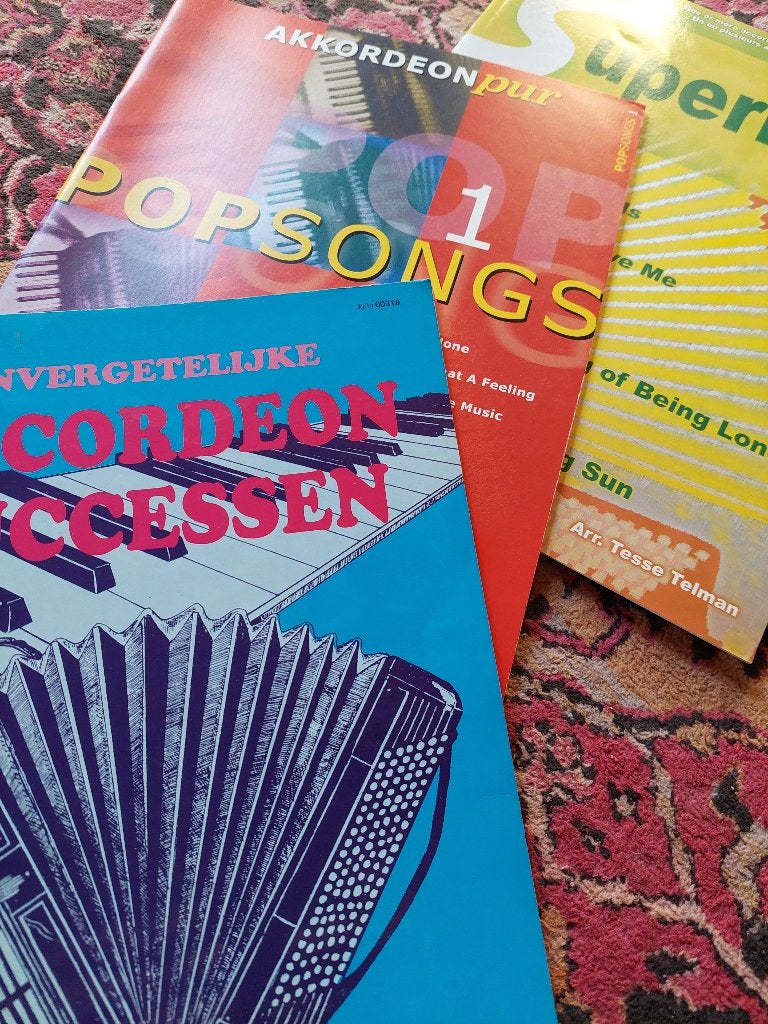 bladmuziek, Overige soorten, Ophalen of Verzenden, Zo goed als nieuw, Populair