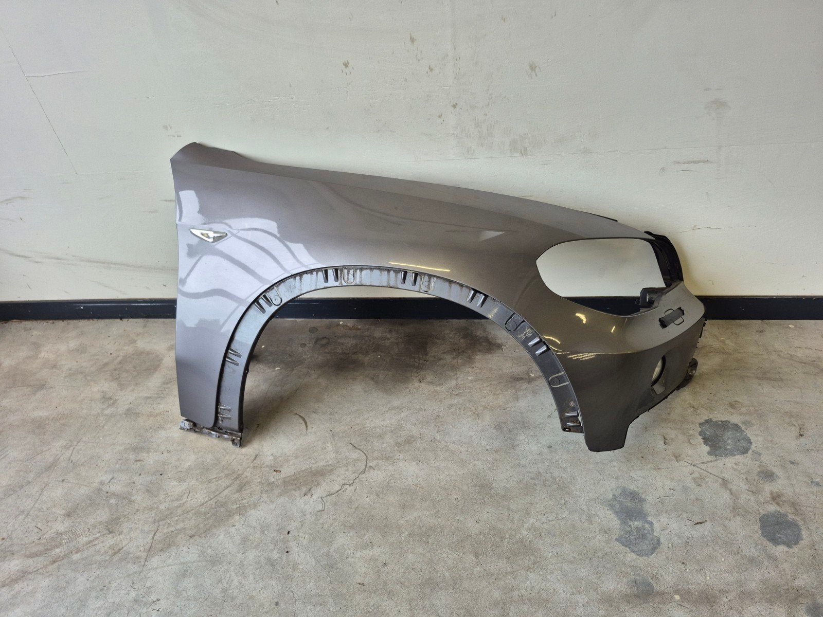 Voorscherm Rechts Voor BMW X5 E70 Spacegrau Metallic, Auto-onderdelen, Ophalen, Gebruikt, Spatbord, BMW