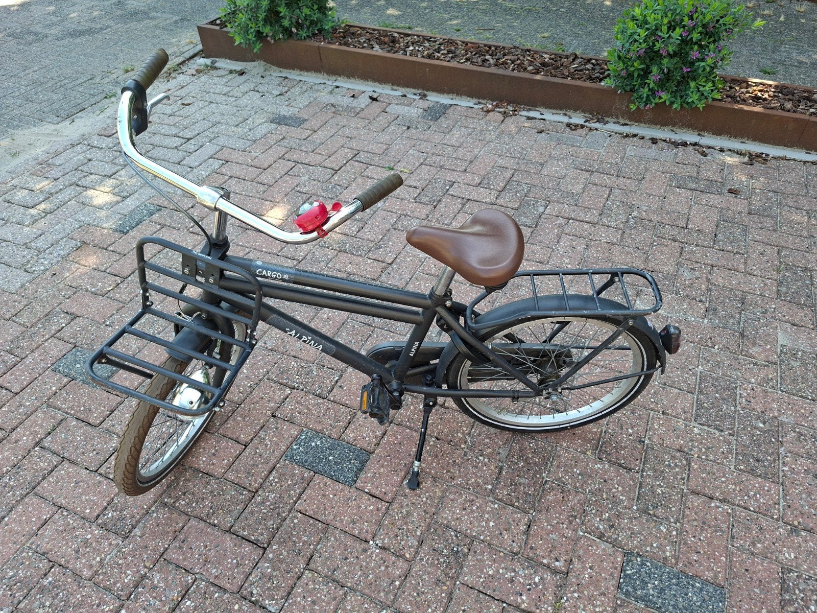 Alpina Cargo fiets - Stevige transportfiets, Fietsen en Brommers, Terugtraprem, Gebruikt, Handrem, 20 inch