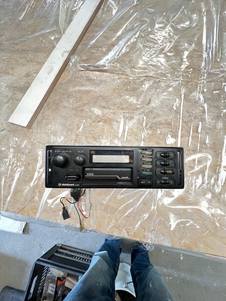 Vintage Autosound A300 Autoradio Cassette Speler, Ophalen of Verzenden, Gebruikt