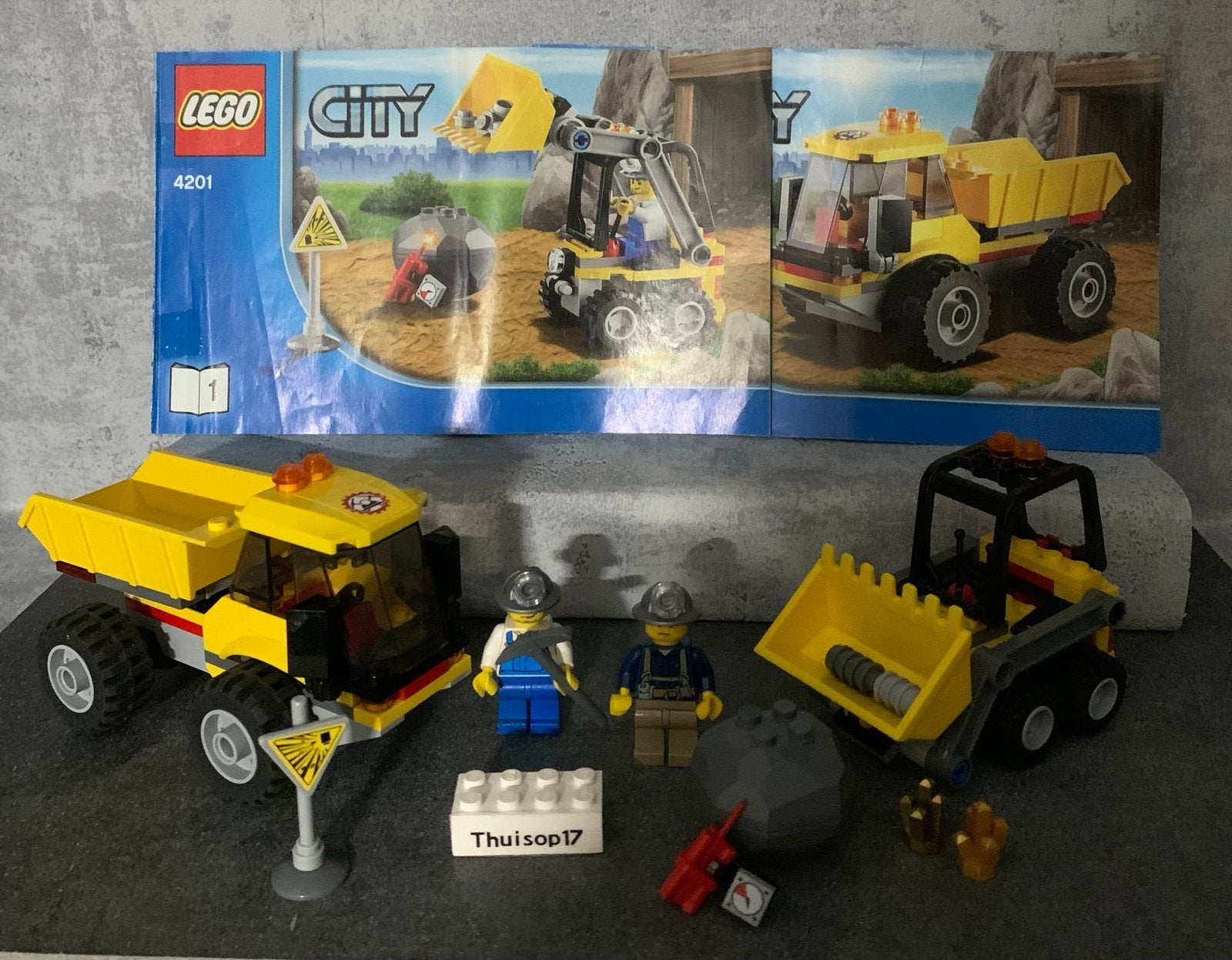 Lego City 4201 Mijnbouw Kiepwagen en Graafmachine, Kinderen en Baby's, Speelgoed | Duplo en Lego, City, Lego, Ophalen of Verzenden