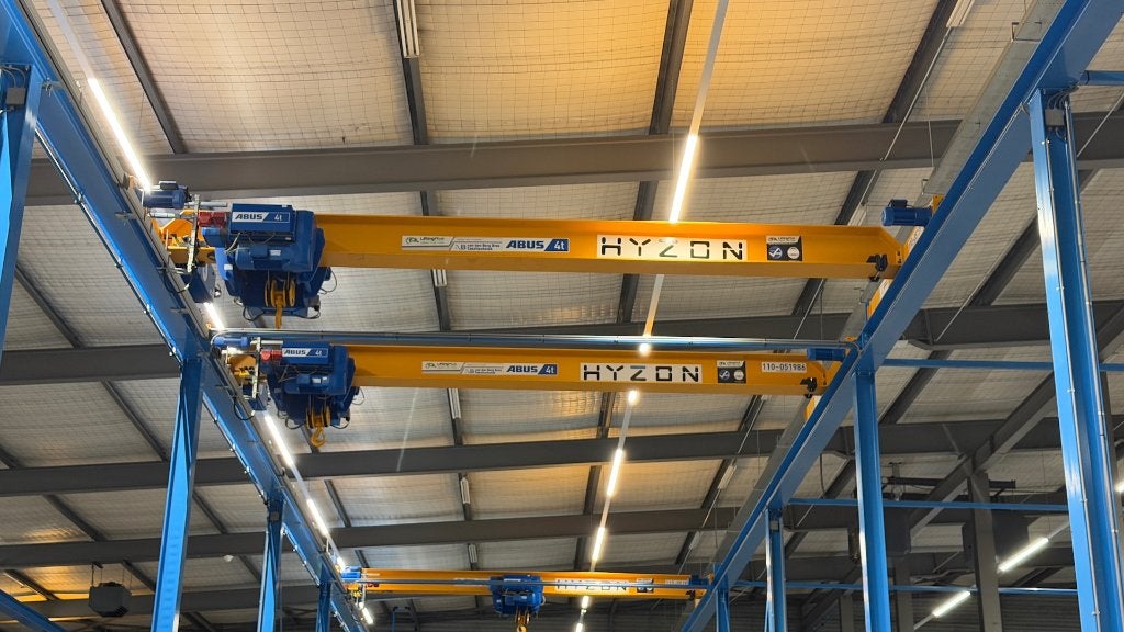 Bovenloopkraan Abus 6.000 mm / 4 ton / 2021 / nieuwst / 6 st, Ophalen, Info@abus-kransysteme.de, Sonnenweg 1, 51647 Gummersbach