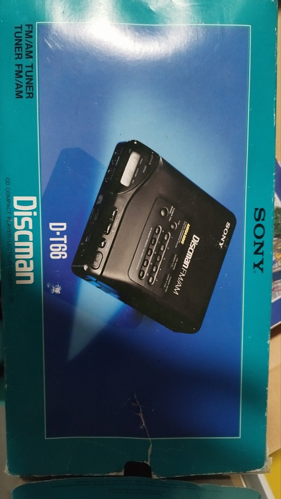 Sony Discman D-T66 FM/AM Tuner - Nieuw in doos, Ophalen of Verzenden, Discman