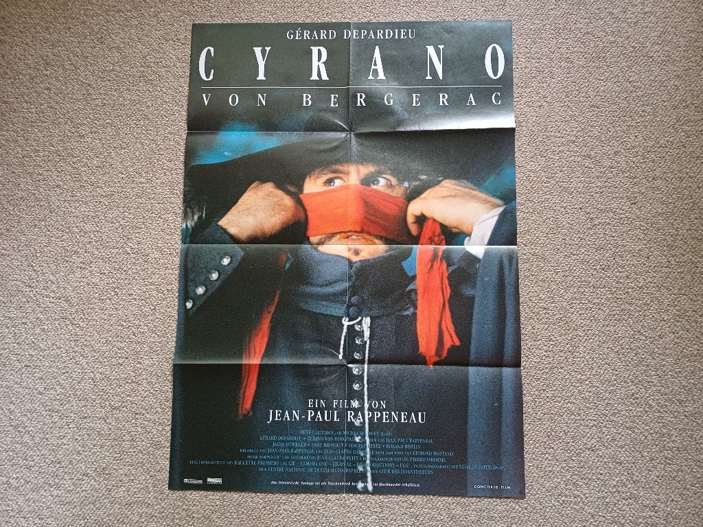 CYRANO   DE   BERGERAC     filmposter., Verzamelen, Rechthoekig Staand, Verzenden, Nieuw, A1 t/m A3