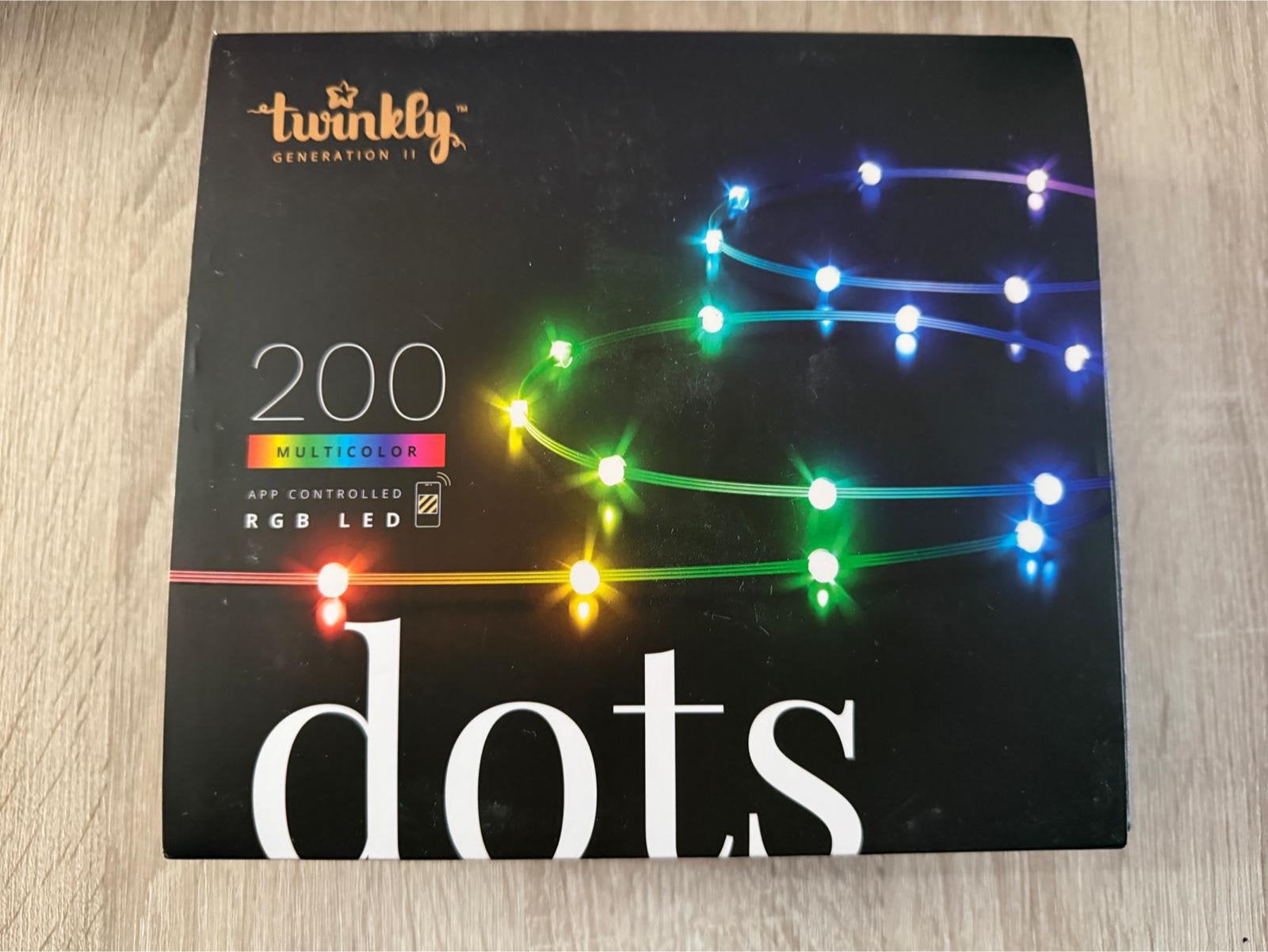 Twinkly 200 dots verlichting, Ophalen of Verzenden, Zo goed als nieuw