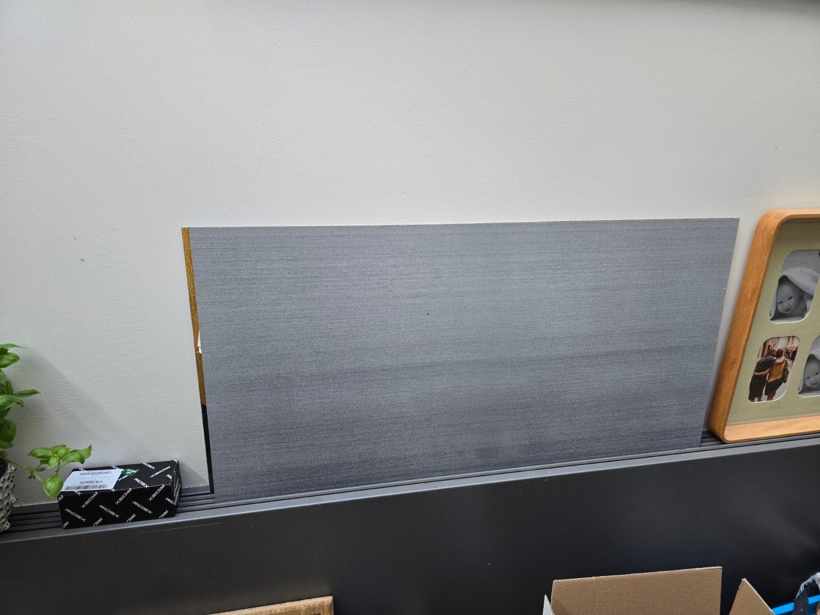 Aluminium achterwand plaat, Huis en Inrichting, Ophalen, Zo goed als nieuw, Rechthoekig, 50 tot 100 cm