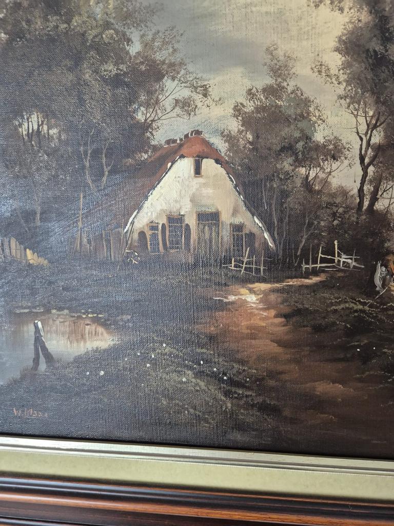 schilderij, Antiek en Kunst, Ophalen of Verzenden