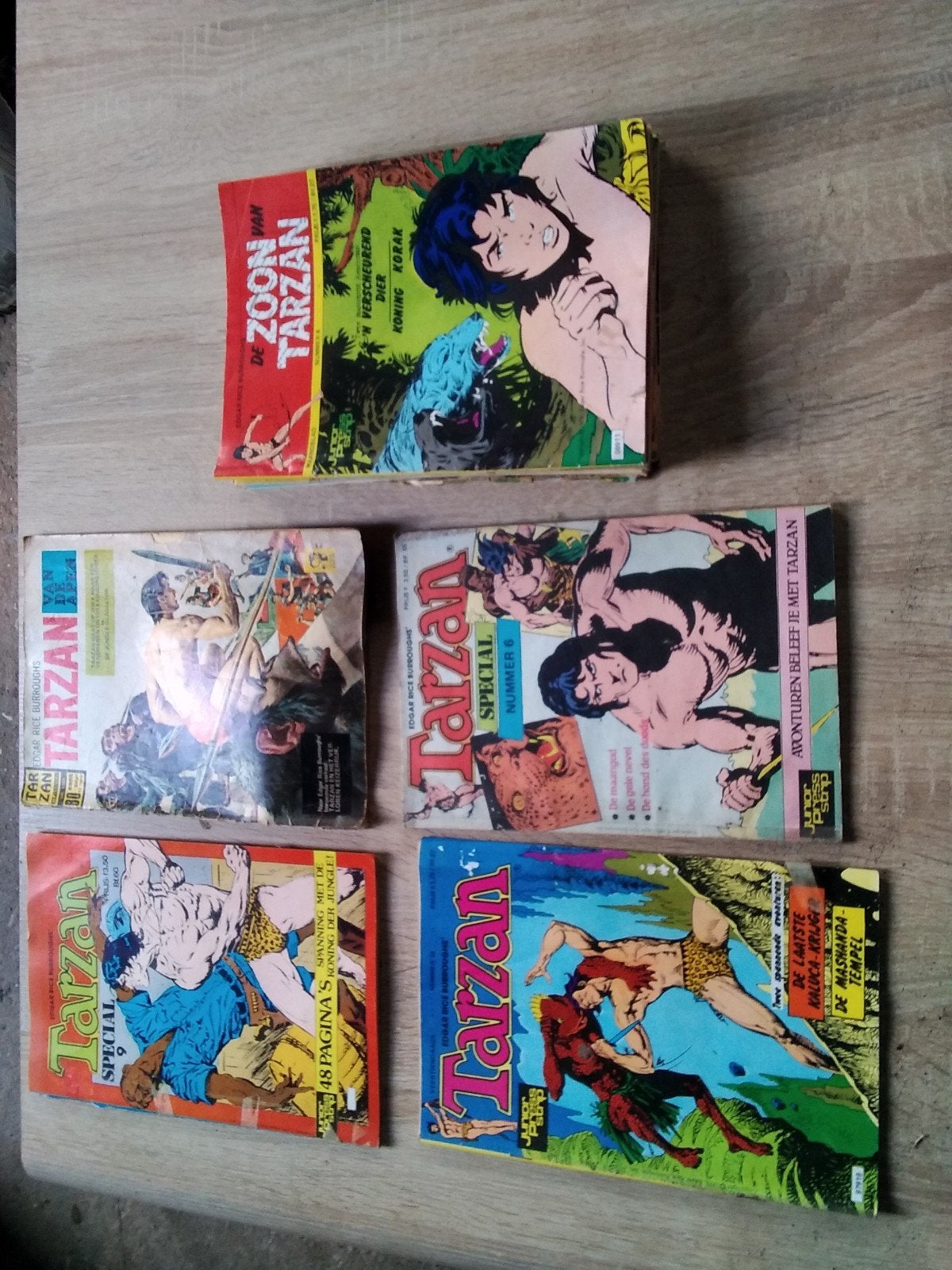 Tarzan leesboekjes - 14 stuks, Ophalen of Verzenden