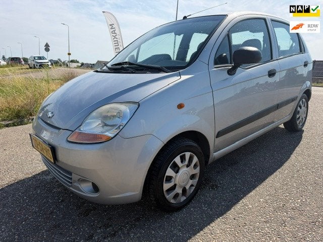 Chevrolet Matiz 0.8 Breeze Airco NAP 66565 KM Stuurbekrachti, Auto's, Voorwielaandrijving, Gebruikt, Origineel Nederlands, Bedrijf