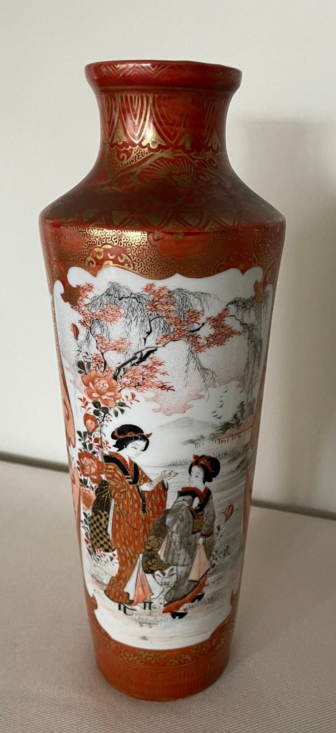Japanse vaas., Ophalen