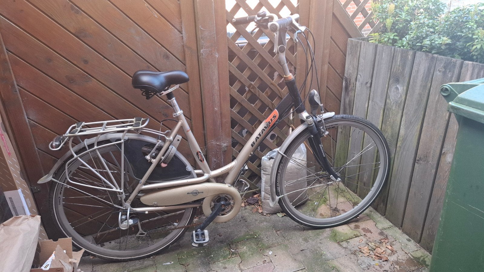 dames batavus fiets (stations), Ophalen, Gebruikt