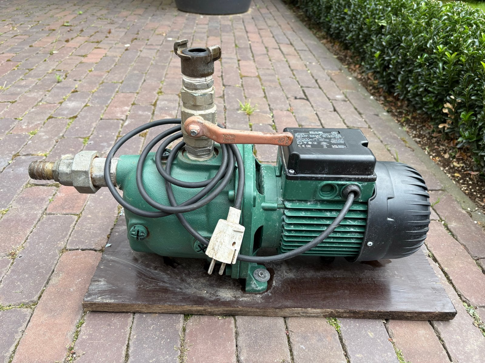 DAB JET 132 M Hydrofoorpomp - Krachtige Waterpomp, Ophalen of Verzenden, Gebruikt, Elektrisch, Hydrofoorpomp