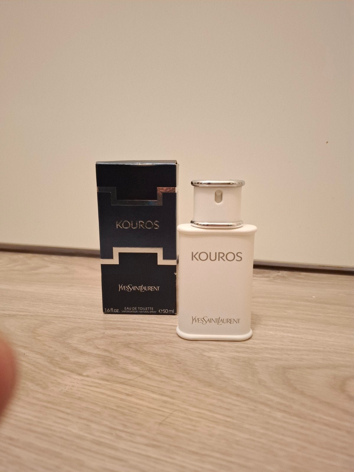 Yves saint laurent kouros eau de toilette 50ML, Verzamelen, Ophalen of Verzenden, Zo goed als nieuw, Parfumfles, Gevuld