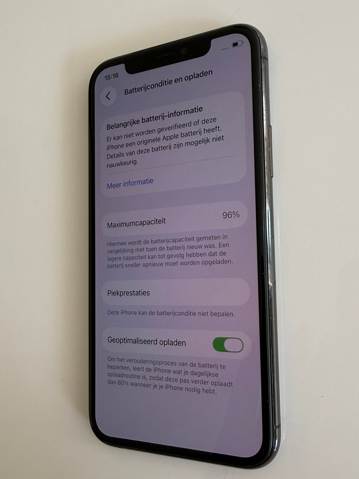 iPhone 11 Pro, Telecommunicatie, Mobiele telefoons | Apple iPhone, Ophalen of Verzenden, Zo goed als nieuw, Info, Zonder simlock